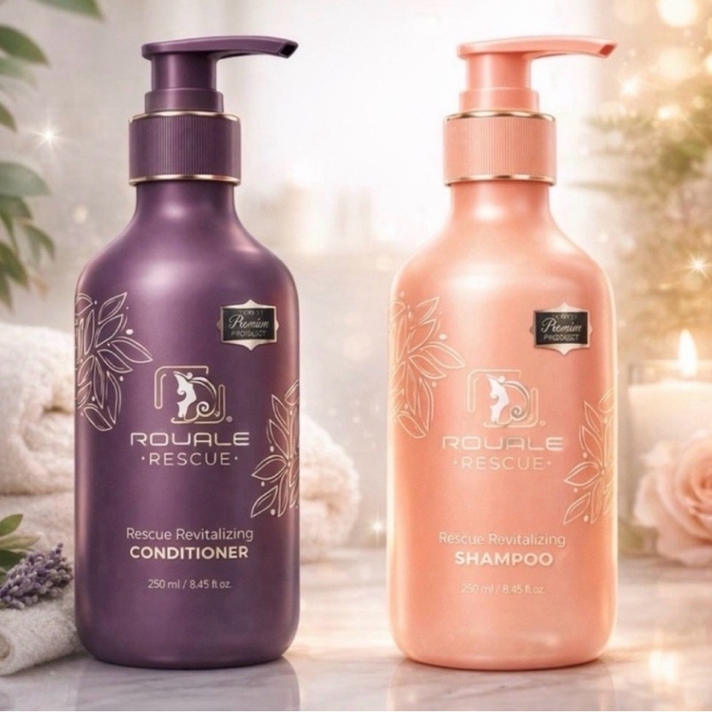 Royale Rescue Revitalizing Shampoo and Conditioner